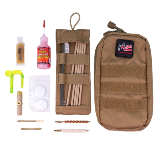 Pro Shot 6.5mm Cleaning Kit With Coyote Pouch & Coated Rods
